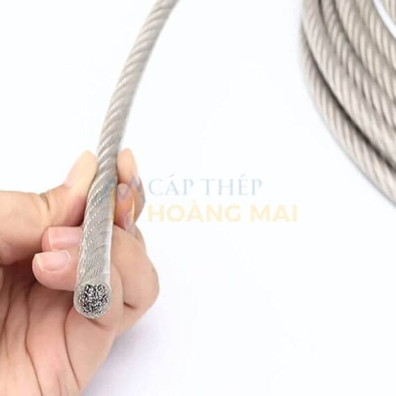 Cáp bọc nhựa 6mm
