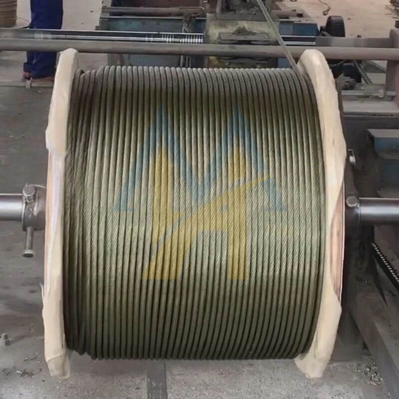 cáp thép thang máy 12mm